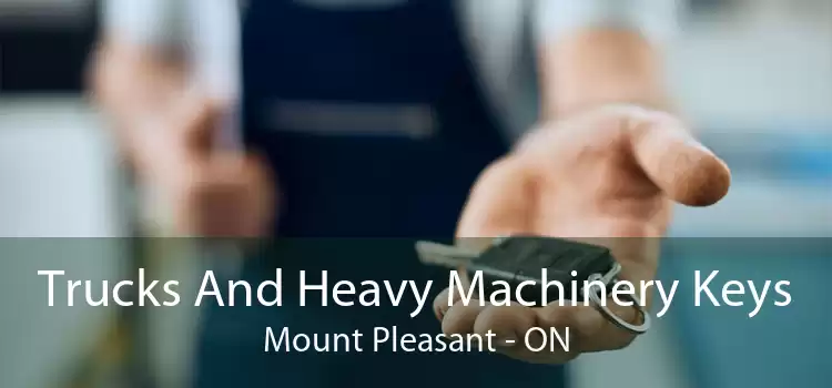 Trucks And Heavy Machinery Keys Mount Pleasant - ON