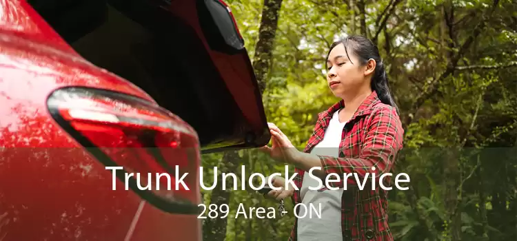 Trunk Unlock Service 289 Area - ON