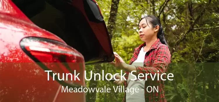 Trunk Unlock Service Meadowvale Village - ON