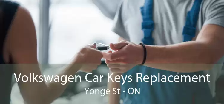 Volkswagen Car Keys Replacement Yonge St - ON