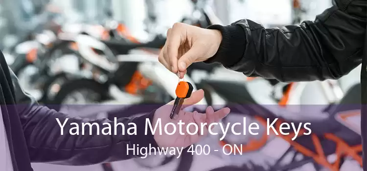 Yamaha Motorcycle Keys Highway 400 - ON